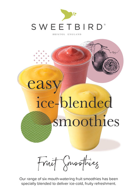 Sweetbird Smoothie Mix - Strawberry - 8 x 1 Litre