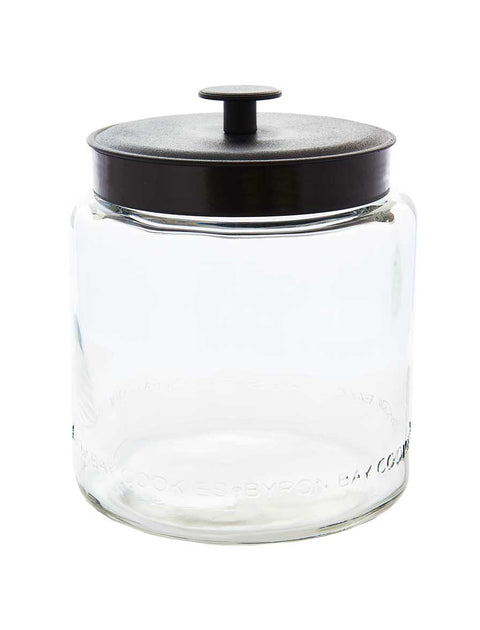 Byron Bay Glass Cookie Jar & Lid