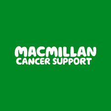 Macmillan Cancer Support logo on a green background