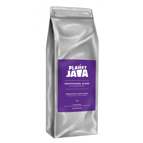 Planet Java Professional Blend Coffee Beans (5kg) Bulk Bag - £6.99/kg