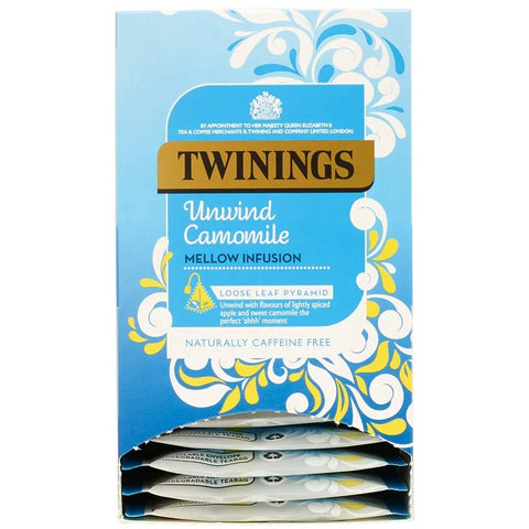 Twinings Unwind Camomile Pyramid Tea Bags (15)