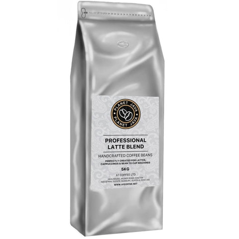 Planet Java Professional Latte Blend Coffee Beans (5kg) - £8.00/kg
