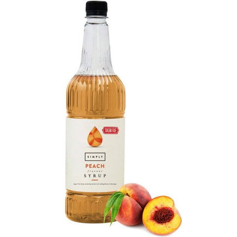 Simply Peach Sugar Free Syrup (1 Litre)