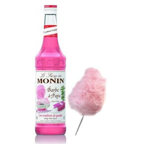 Monin Candy Floss Syrup (700ml) BBE End May 2024