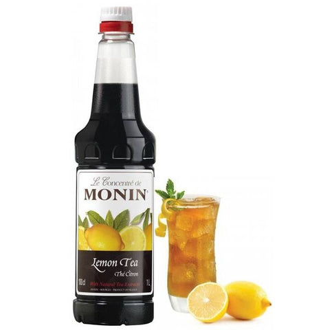 Monin Lemon Tea Syrup (1 Litre) - BBE 31/5/24