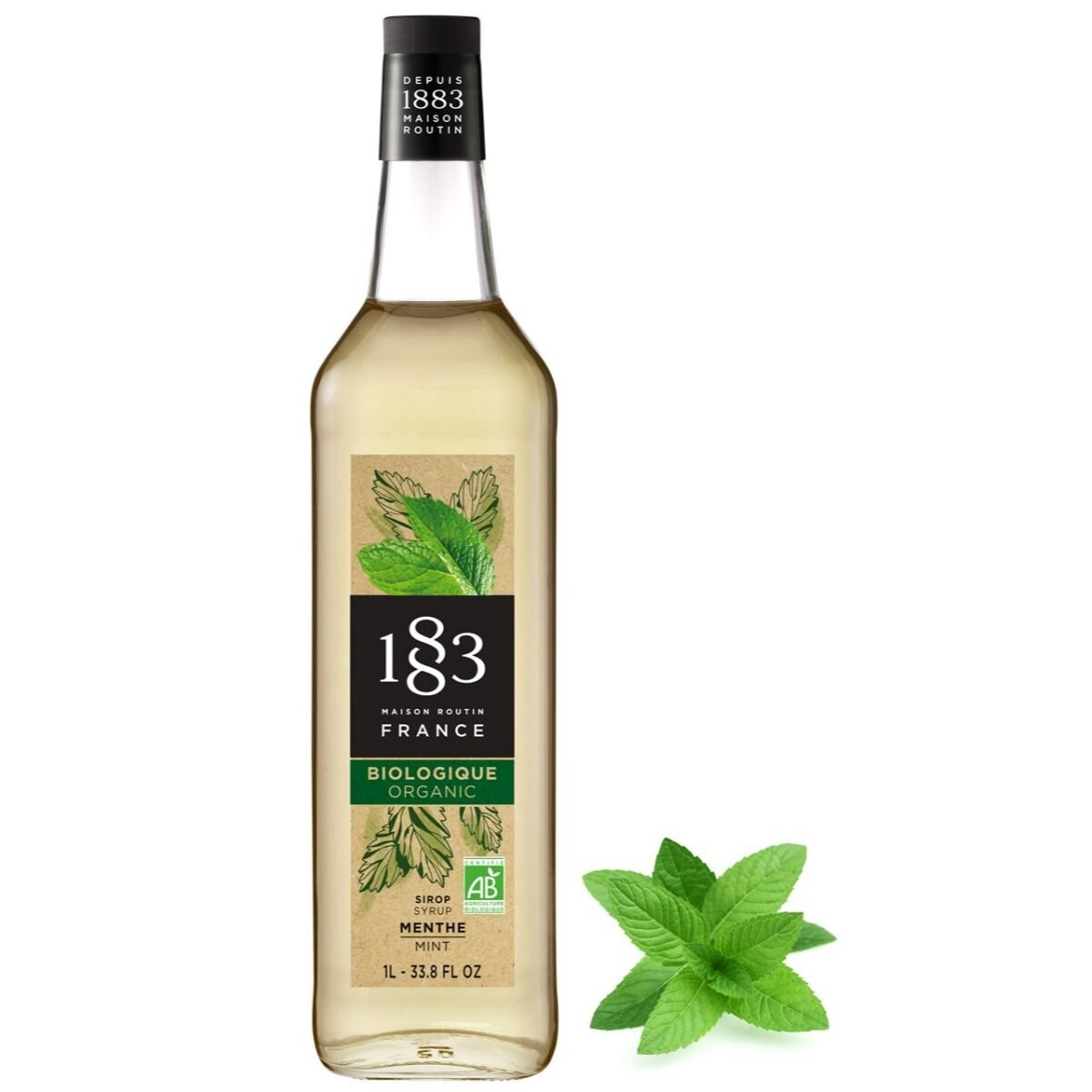 Routin 1883 - Sirop Menthe Glaciale 1 L - Les Secrets du Chef