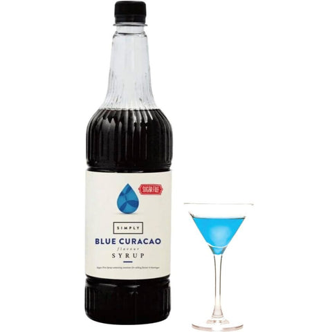 Simply Blue Curacao Sugar Free Syrup (1 Litre)