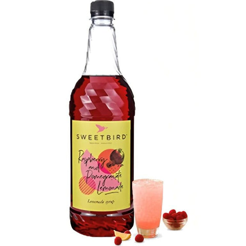 Sweetbird Raspberry & Pomegranate Lemonade Syrup (1 Litre)