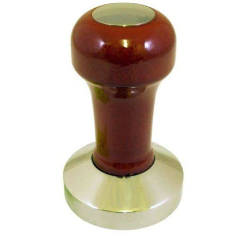 Crema Pro Red Wooden Coffee Tamper (57mm)