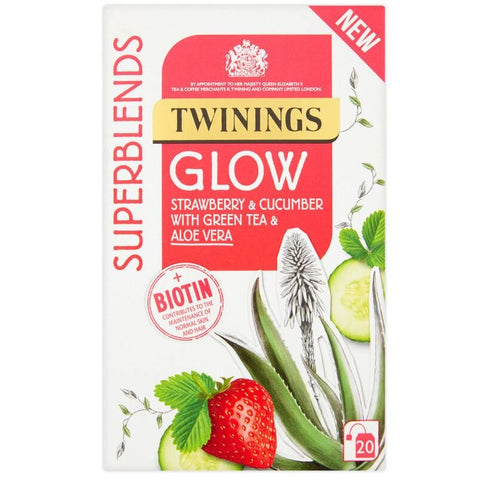Twinings Superblends Glow String Tag & Envelope Tea bags (20)