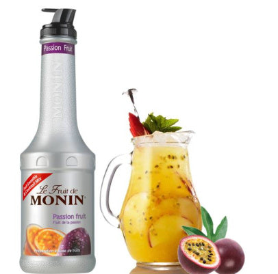Le Fruit de MONIN Passion Fruit Mix Puree 1L : : Epicerie