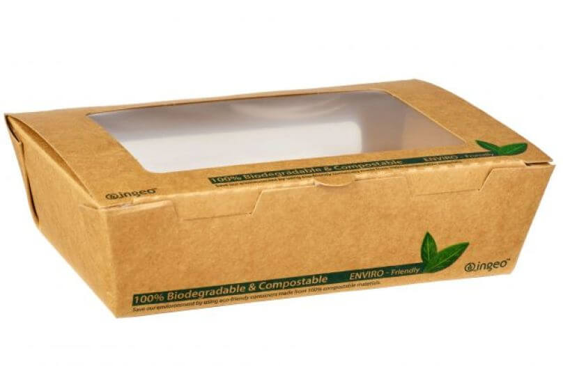 100% Compostable Salad Boxes at