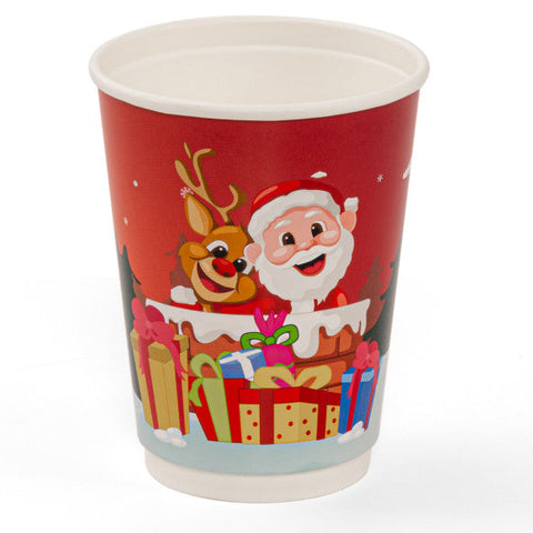 Christmas Paper Coffee Cups