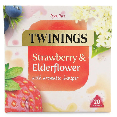 Twinings Strawberry & Elderflower Envelope Tea Bags