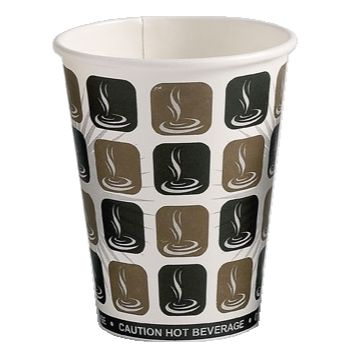 12oz Cafe Mocha Disposable Coffee Cups