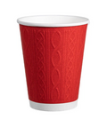 12oz Double Wall Xmas Jumper Cups (500) PE Lined