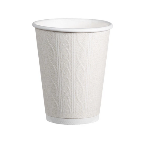 12oz Double Wall Xmas Jumper Cups (500) PE Lined 3