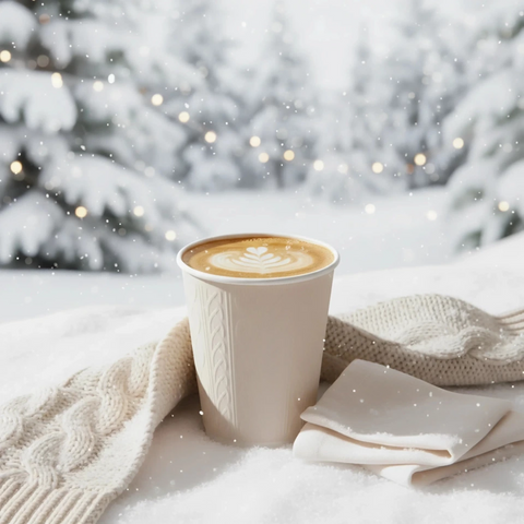 12oz Double Wall Xmas Jumper Cups (500) PE Lined 4