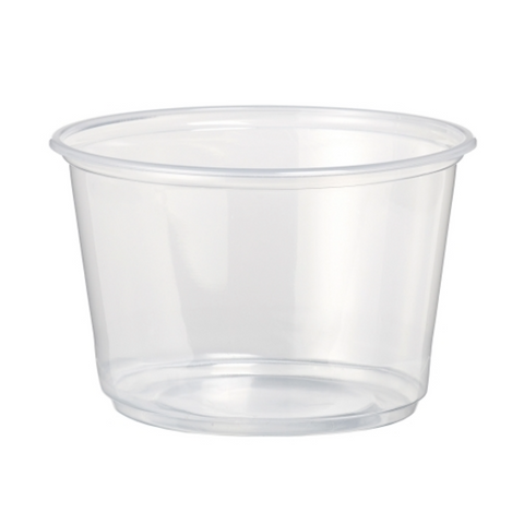 16oz Clear Plastic Deli Containers (Pack of 50)