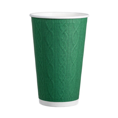 16oz Double Wall Xmas Jumper Cups (500) PE Lined 1
