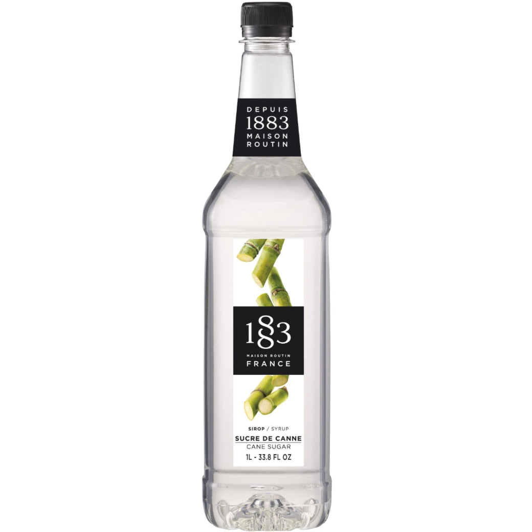 1883 Maison Routin Pure Cane Sugar Syrup | 1 Litre Plastic Bottle