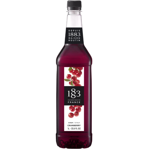 1883 Maison Routin Cranberry Syrup (1 Litre)