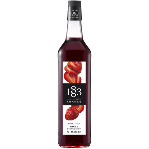 1883 Maison Routin Strawberry Syrup (1 Litre)