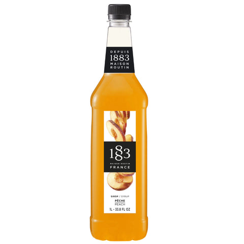 1883 Maison Routin Peach Syrup