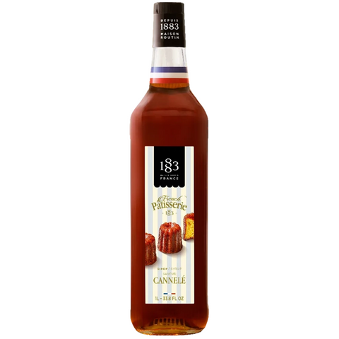 1883 Maison Routin Cannelé Syrup - 1 Litre (Glass Bottle)