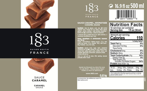 1883 Maison Routin Caramel Sauce (500ml)