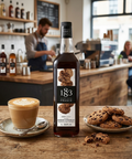 1883 Maison Routin Chocolate Cookie Syrup 1L Glass