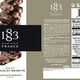 183 Maison Routin France chocolate hazelnut sauce label with product image and nutrition facts.