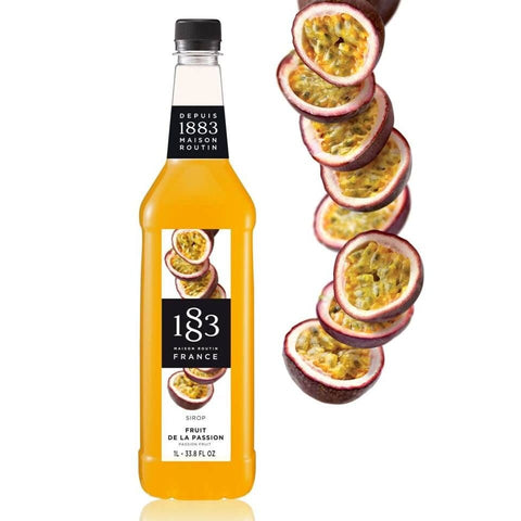 1883 Maison Routin Passionfruit Syrup PET Bottle