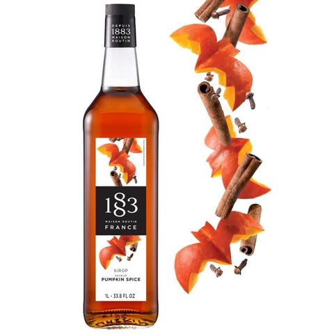 1883 Maison Routin Pumpkin Spice Syrup