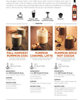 1883 Maison Routin Pumpkin Spice Syrup PET Recipes