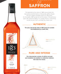 1883 Maison Routin Saffron Syrup Specification