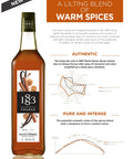 1883 Maison Routin Warm Spices Syrup Specification