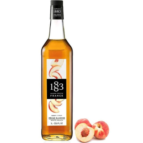 1883 Maison Routin White Peach Syrup