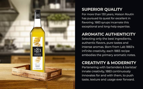 1883 Maison Routin banana Syrup
