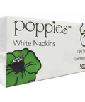 1 Ply Napkin - White 30x30cm 4 Fold
