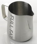 1 Litre Milk Foaming Jug Etched Full Fat
