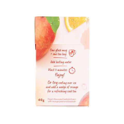 Twinings Peach & Orange Tea Bags (20)