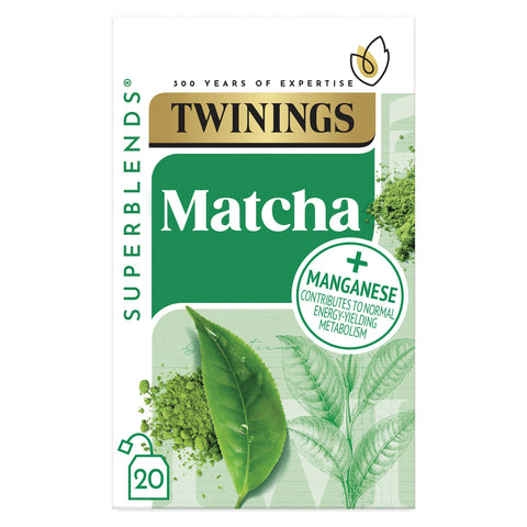 Twinings Super Green Matcha Envelope Tea Bags (20)