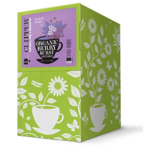 250 Clipper Organic Berry Burst Enveloped Tea Bags