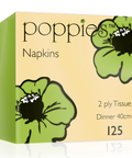 2 Ply Napkin - Lime Zest 40x40cm 4 Fold (125)