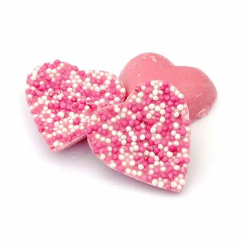 Strawberry Candy Pink Hearts (3kg)