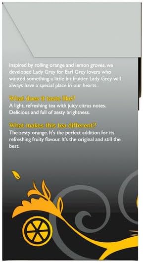 Twinings Lady Grey Tea Bags (80)