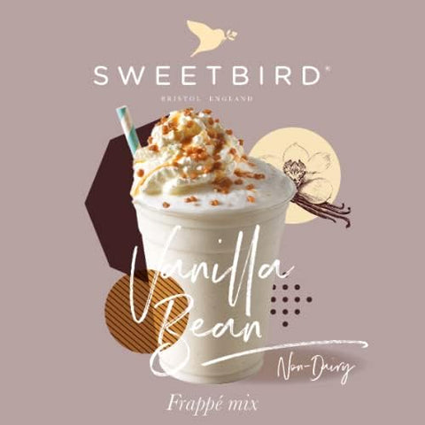 Sweetbird Vanilla Frappe Mix - Non-Dairy (1kg)