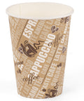 12oz Aroma Design Single Wall Paper Cups
