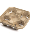4 Cup Cardboard Carry Tray (180)